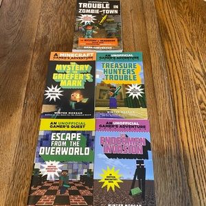 Unofficial Gamer’s books (5), Minecraft books
